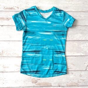 Girls 10/12 Blue Athleisure Short Sleeve Shirt C9 by Champion Kids Size 10 12